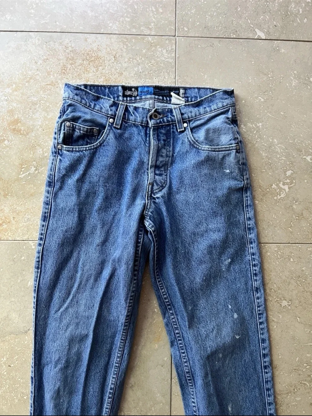 Levis used paint
